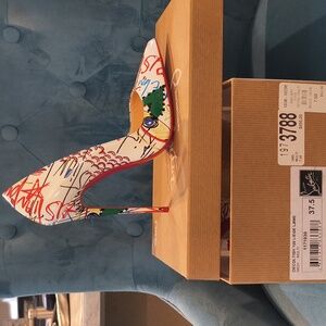 Christian Louboutin Colorful Graffiti Heels